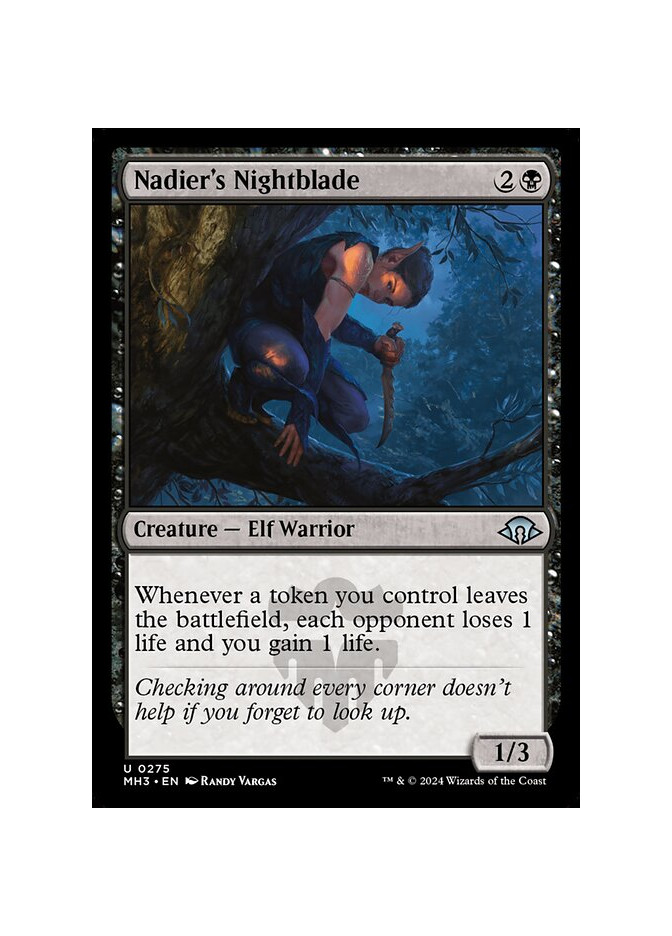 Nadier's Nightblade - Foil