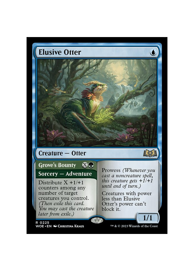 Elusive Otter // Grove's Bounty - Foil