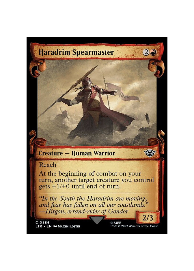 Haradrim Spearmaster - Foil