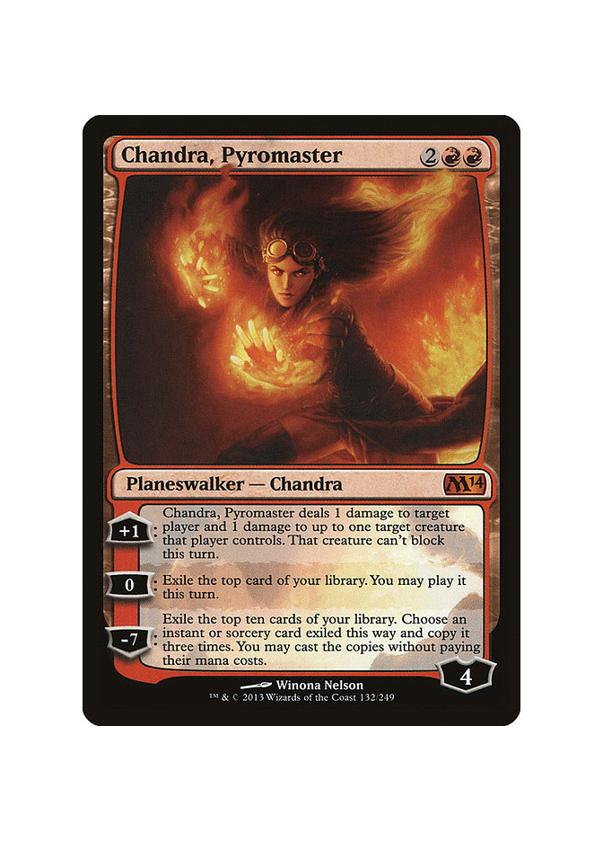 Chandra, Pyromaster