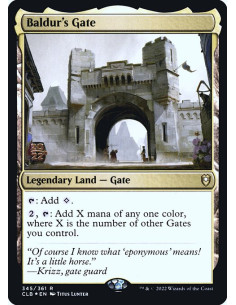 Baldur's Gate - Foil
