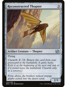 Reconstructed Thopter - Foil