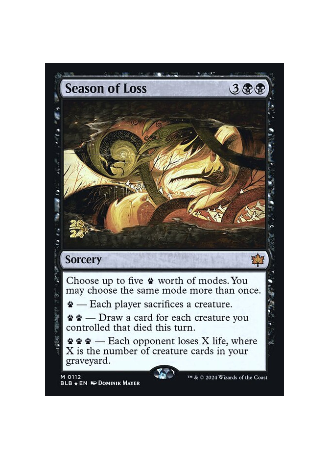 Season of Loss - Foil