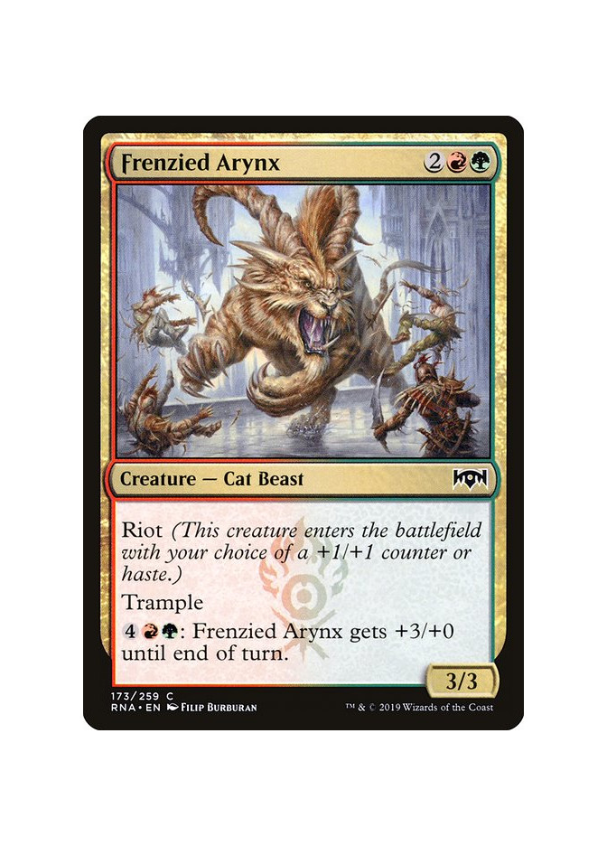 Frenzied Arynx - Foil