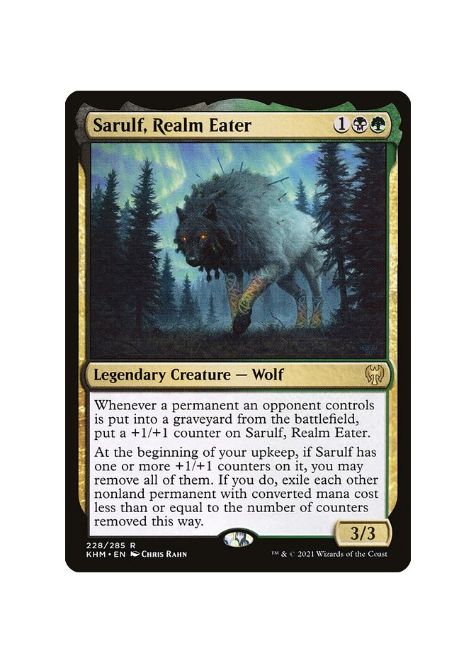 Sarulf, Realm Eater - Foil
