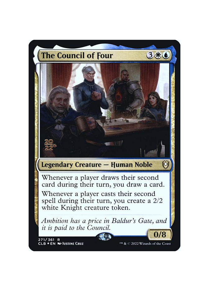 The Council of Four - Foil