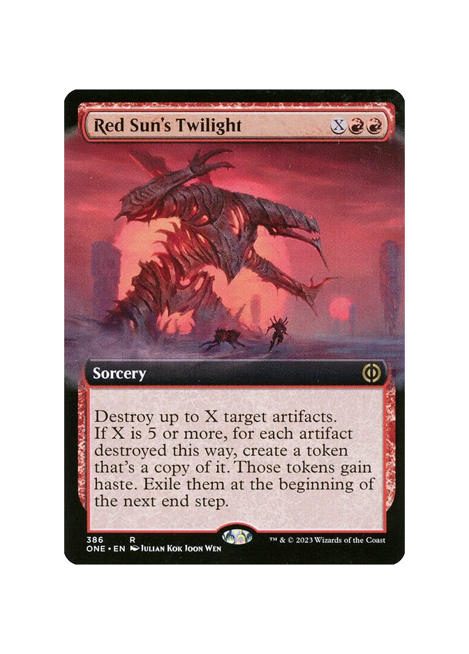 Red Sun's Twilight - Foil