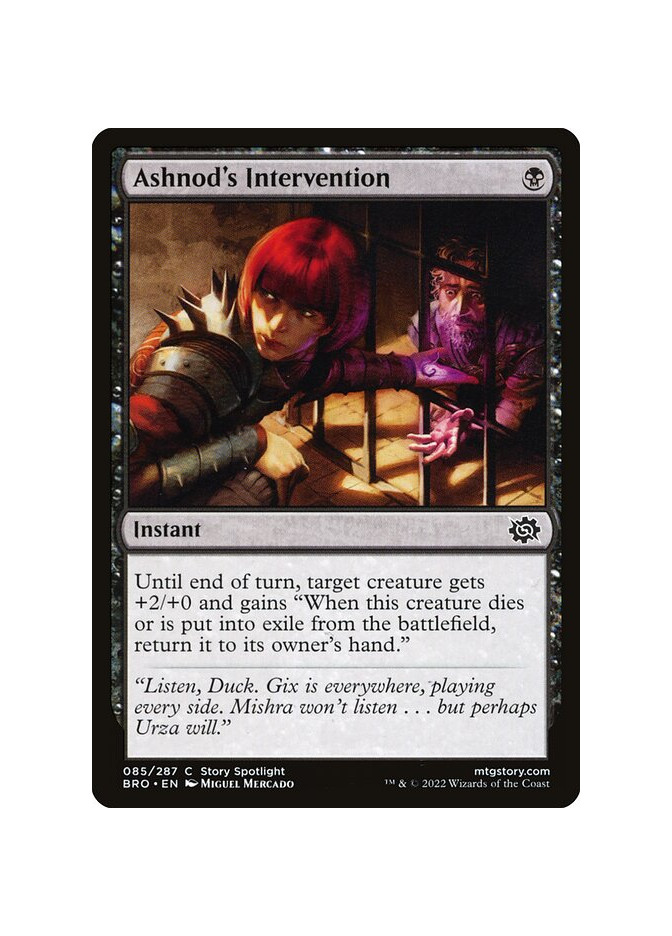 Ashnod's Intervention - Foil