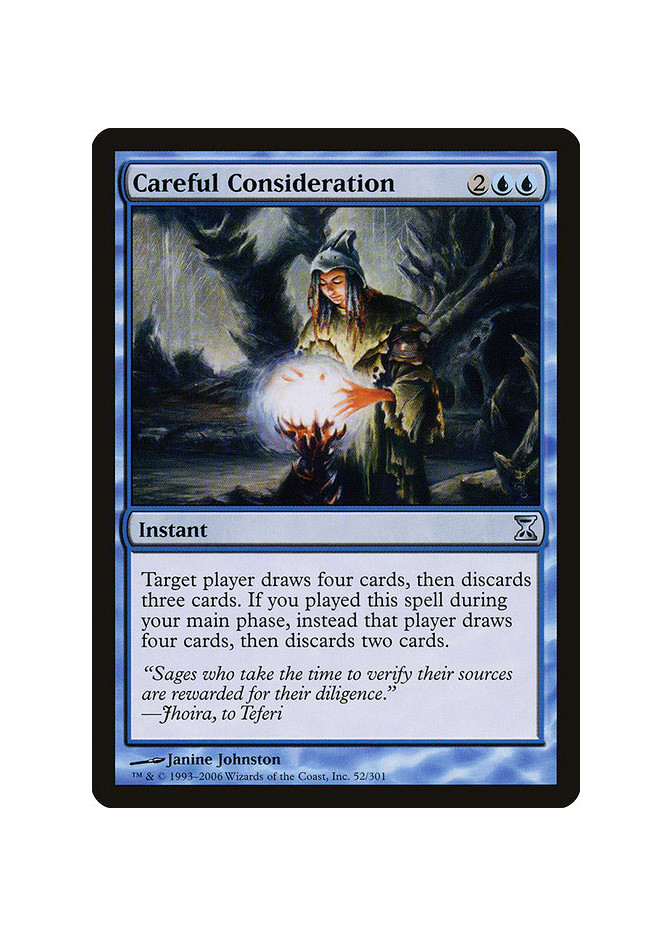 Careful Consideration