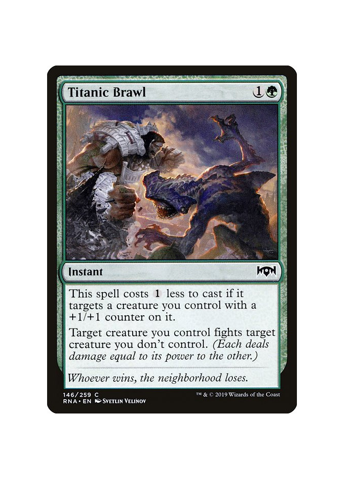 Titanic Brawl - Foil