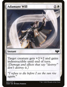 Adamant Will - Foil