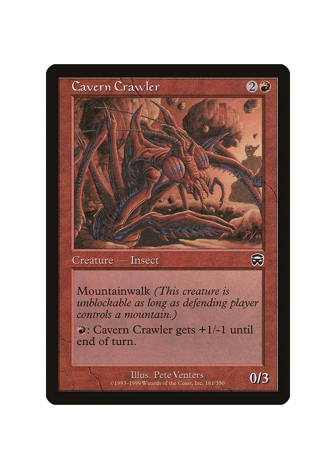 Cavern Crawler - Foil