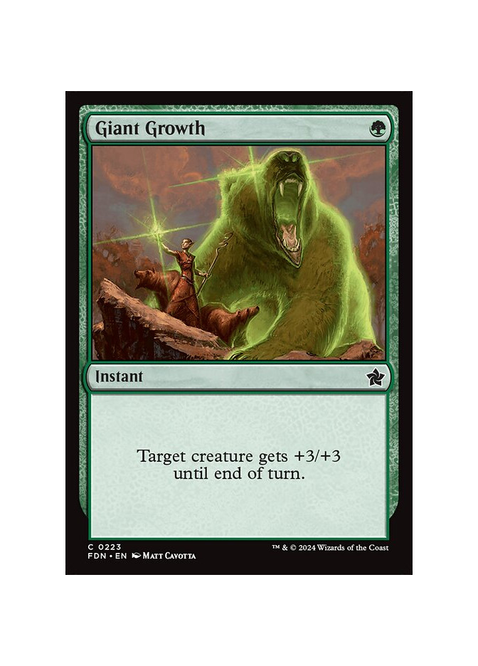 Giant Growth - Foil