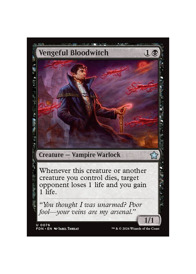 Vengeful Bloodwitch - Foil