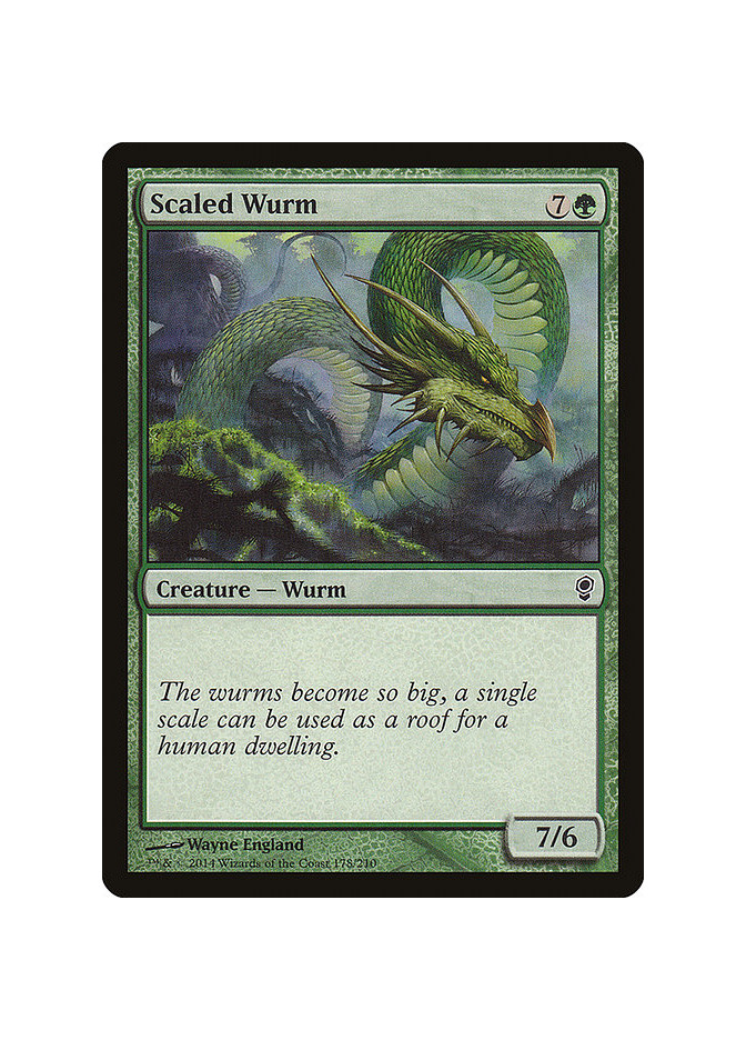 Scaled Wurm - Foil