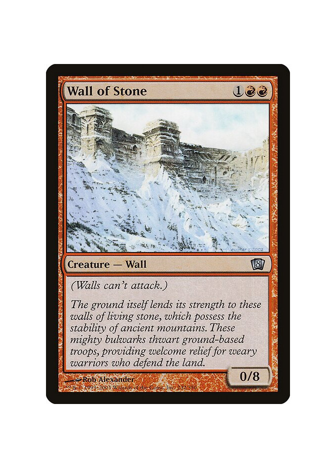 Wall of Stone - Foil