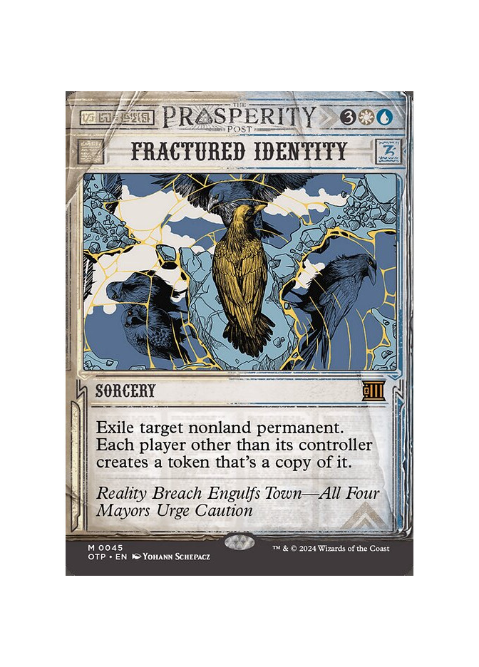 Fractured Identity - Foil