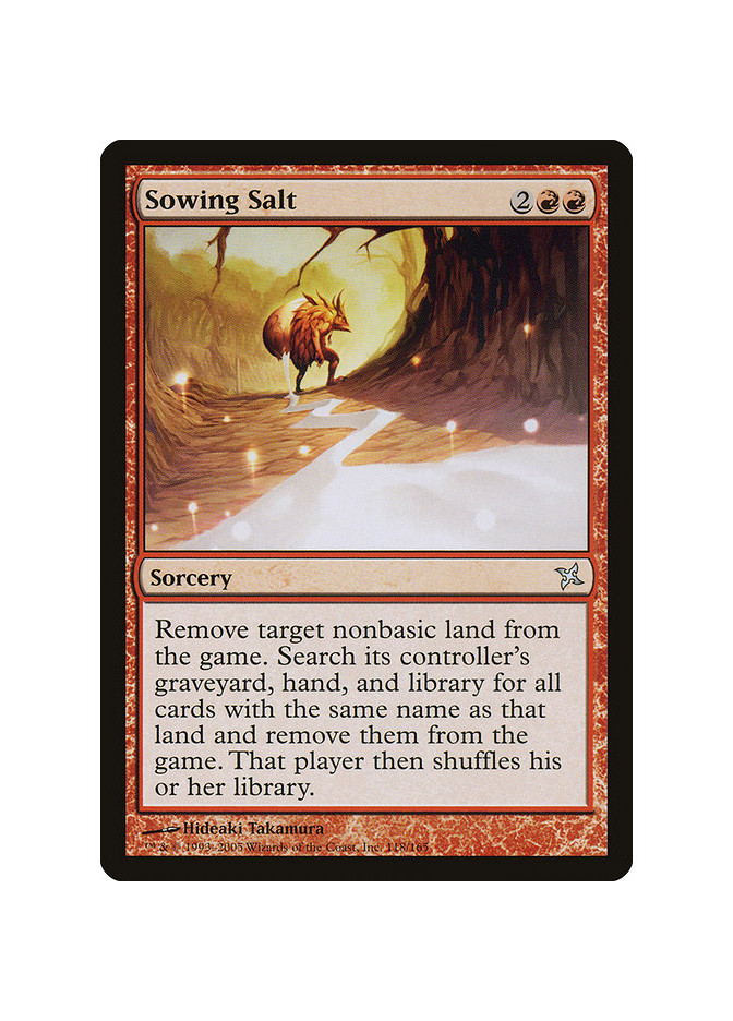 Sowing Salt - Foil