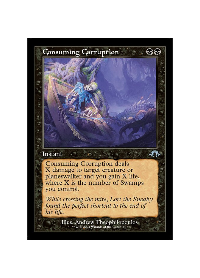 Consuming Corruption - Foil