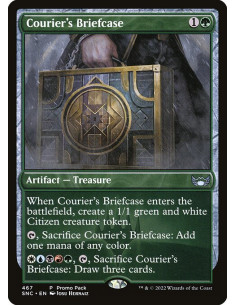 Courier's Briefcase - Foil