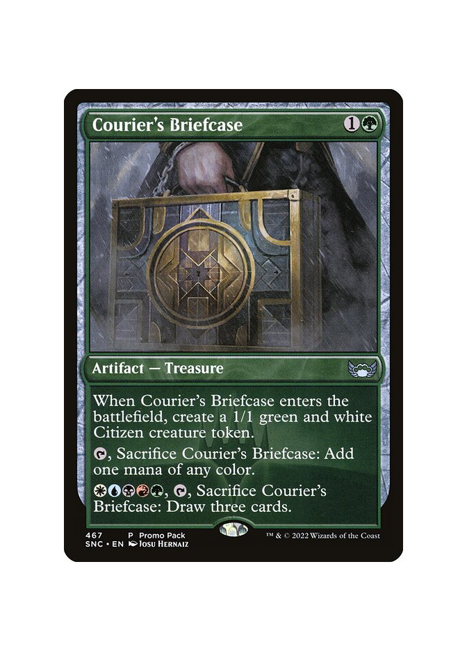 Courier's Briefcase - Foil
