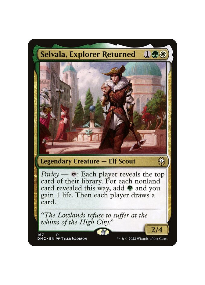 Selvala, Explorer Returned