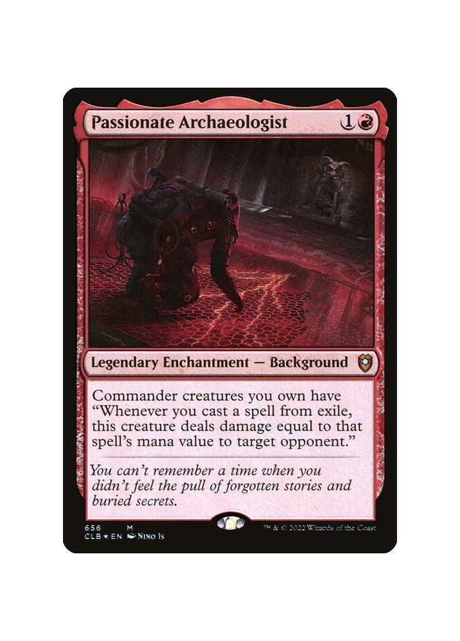 Passionate Archaeologist - Foil