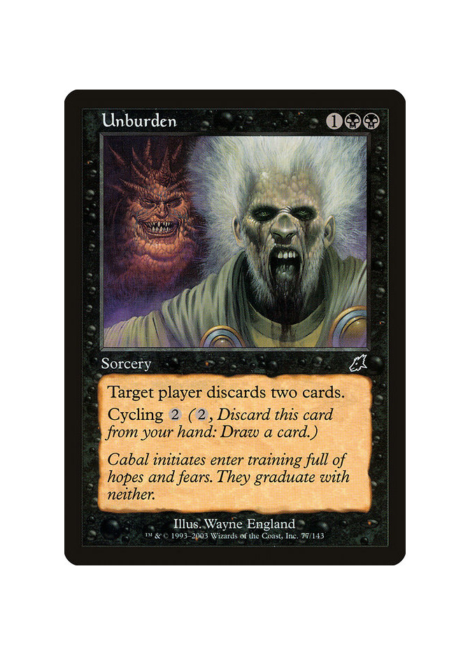 Unburden - Foil