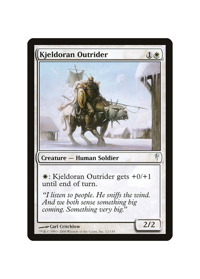 Kjeldoran Outrider - Foil