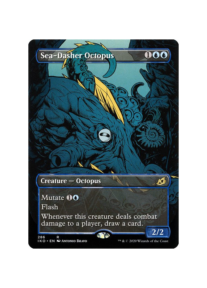 Sea-Dasher Octopus - Foil