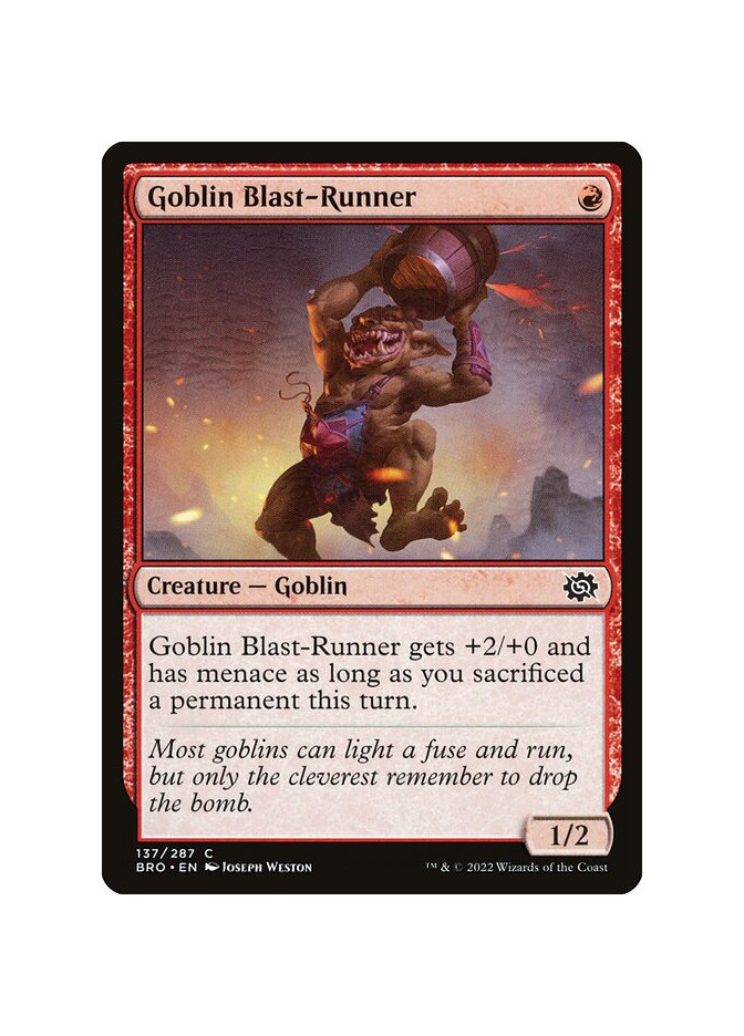 Goblin Blast-Runner - Foil