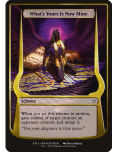 What's Yours Is Now Mine