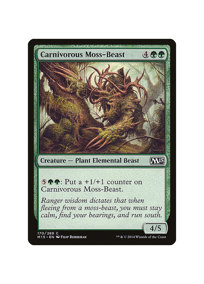 Carnivorous Moss-Beast - Foil