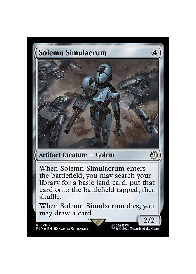 Solemn Simulacrum - Foil