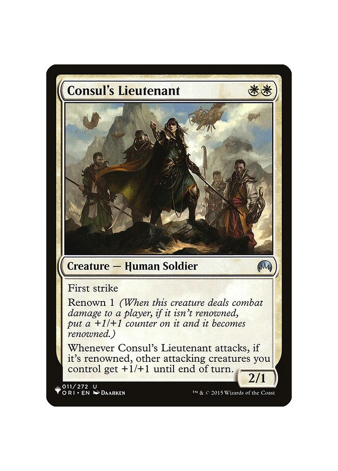 Consul's Lieutenant