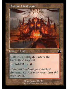 Rakdos Guildgate - Foil