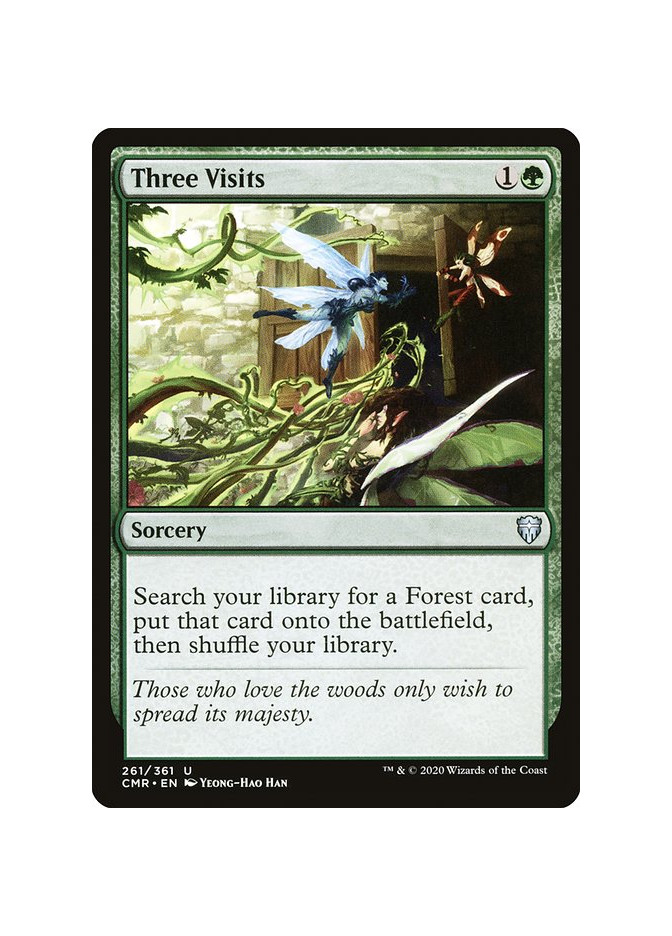 Three Visits - Foil