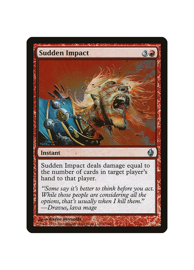 Sudden Impact - Foil
