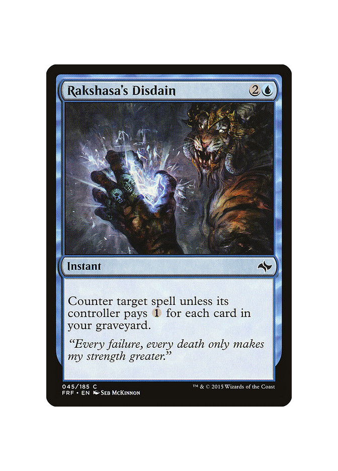 Rakshasa's Disdain