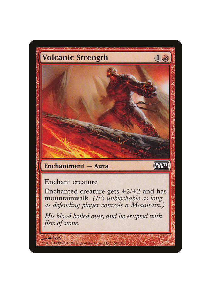 Volcanic Strength - Foil