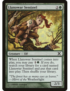 Llanowar Sentinel - Foil