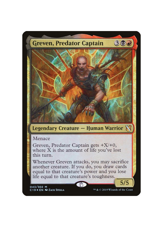 Greven, Predator Captain - Foil
