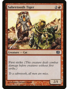 Sabretooth Tiger - Foil
