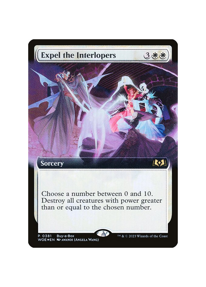 Expel the Interlopers - Foil