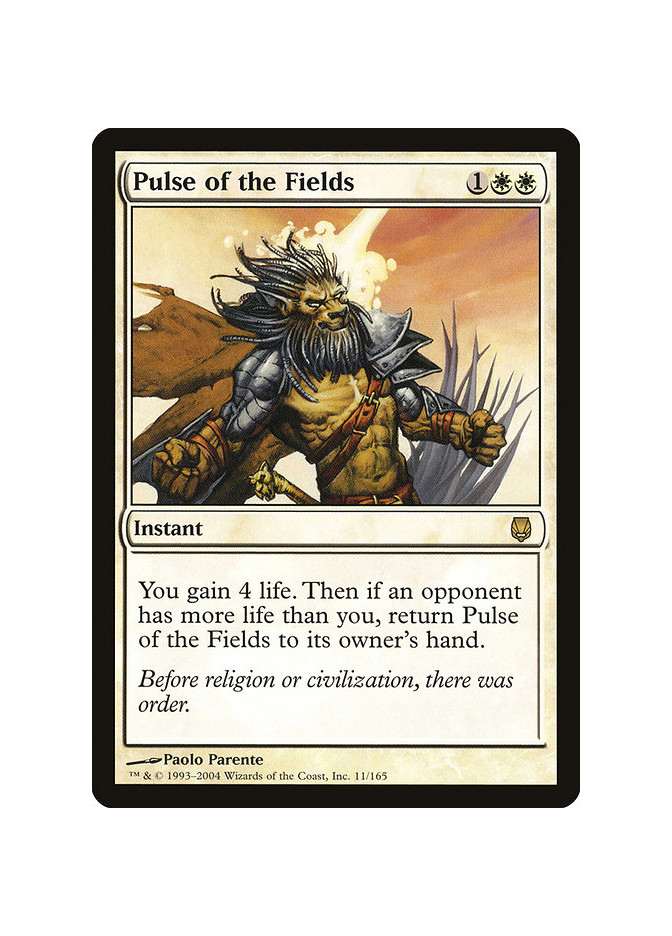 Pulse of the Fields