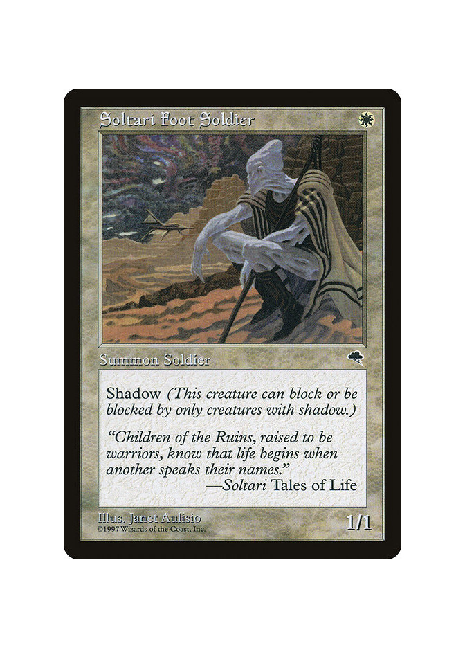 Soltari Foot Soldier