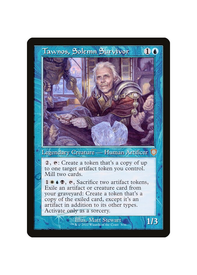Tawnos, Solemn Survivor - Foil
