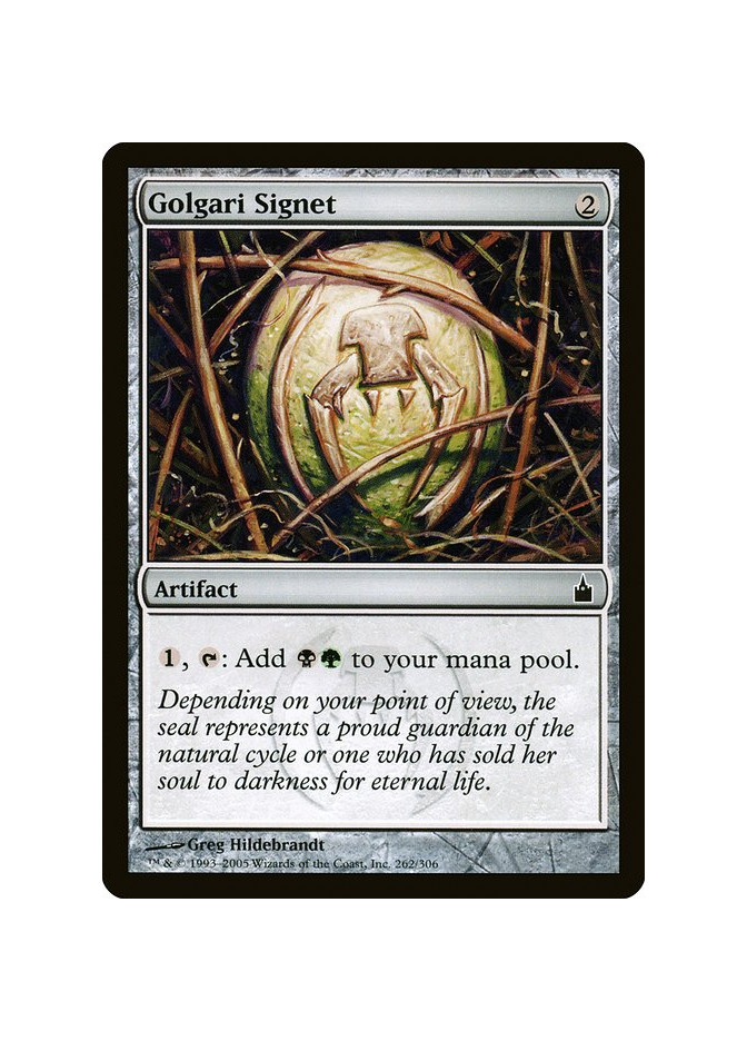 Golgari Signet - Foil