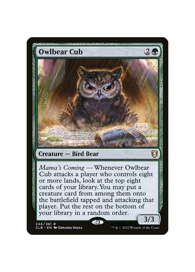Owlbear Cub - Foil