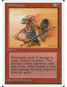 Disintegrate